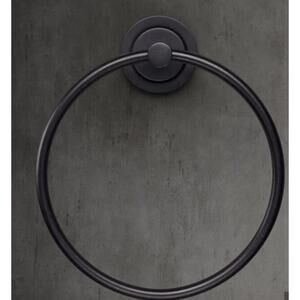 RH Restoration Hardware Spritz Towel Ring | Finish: Bronze